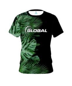 900 Global Jungle Leaves CoolWick Bowling Jersey