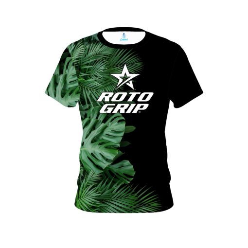 Roto Grip Jungle Leaves CoolWick Bowling Jersey - Image 2