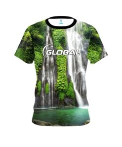 900 Global Jungle Waterfall CoolWick Bowling Jersey