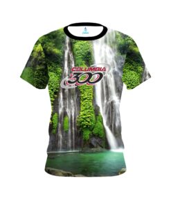 Columbia 300 Jungle Waterfall CoolWick Bowling Jersey