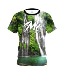 Motiv Jungle Waterfall CoolWick Bowling Jersey