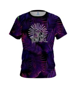 Big Bowling Purple Jungle CoolWick Bowling Jersey