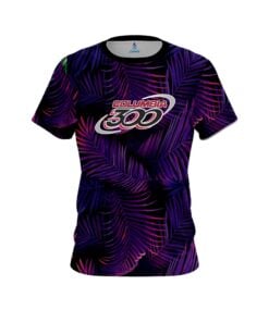 Columbia 300 Purple Jungle CoolWick Bowling Jersey