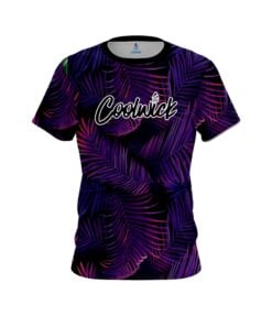 Signature Purple Jungle CoolWick Bowling Jersey