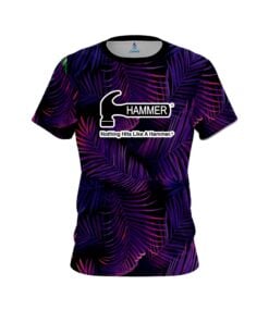 Hammer Purple Jungle CoolWick Bowling Jersey