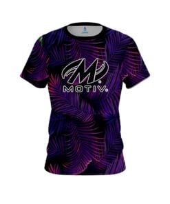 Motiv Purple Jungle CoolWick Bowling Jersey
