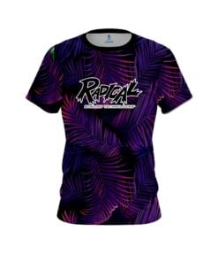 Radical Purple Jungle CoolWick Bowling Jersey