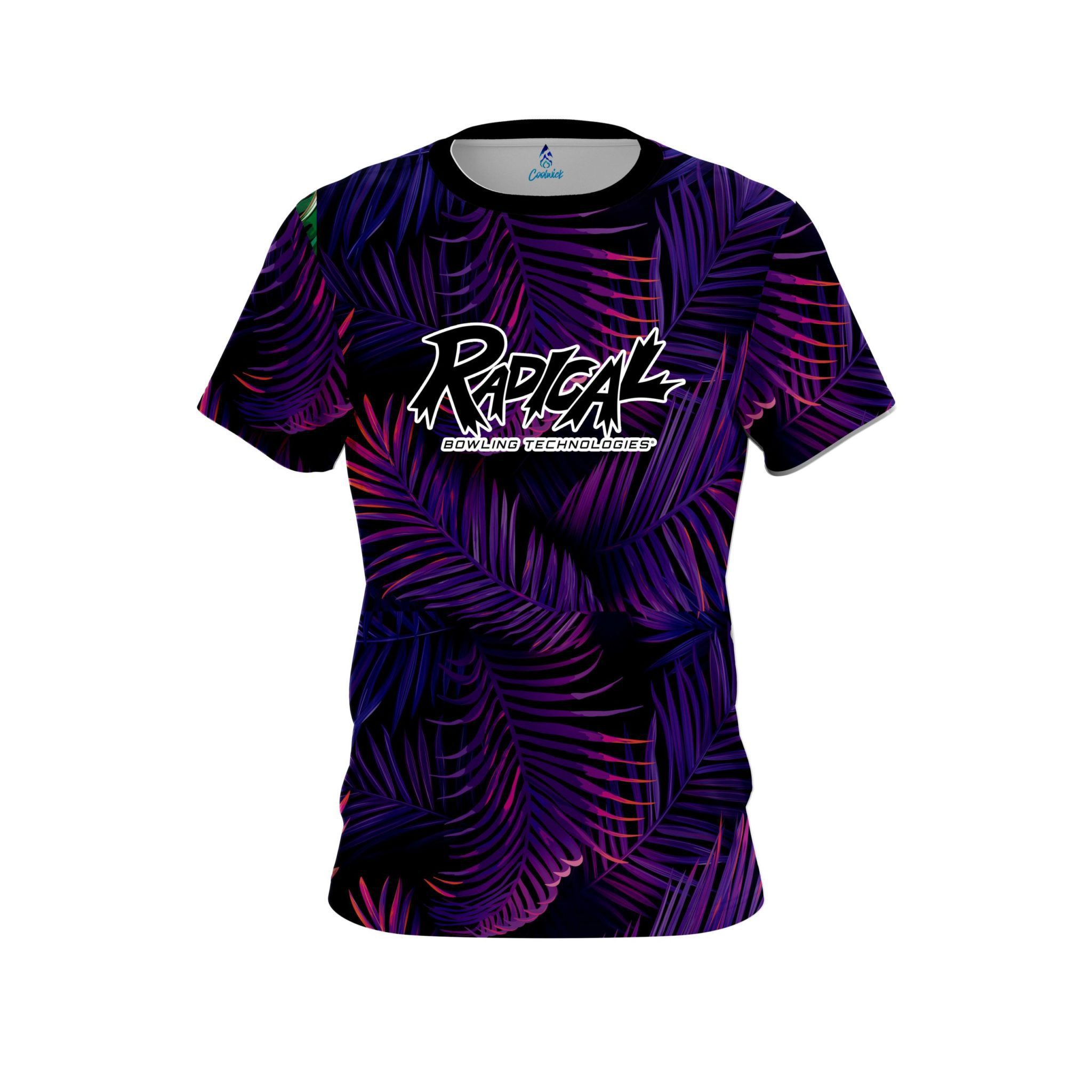 Radical Purple Jungle CoolWick Bowling Jersey