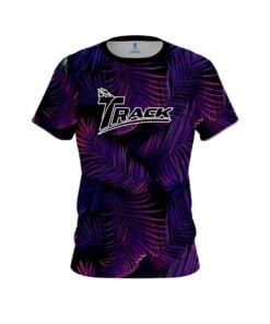 Track Purple Jungle CoolWick Bowling Jersey