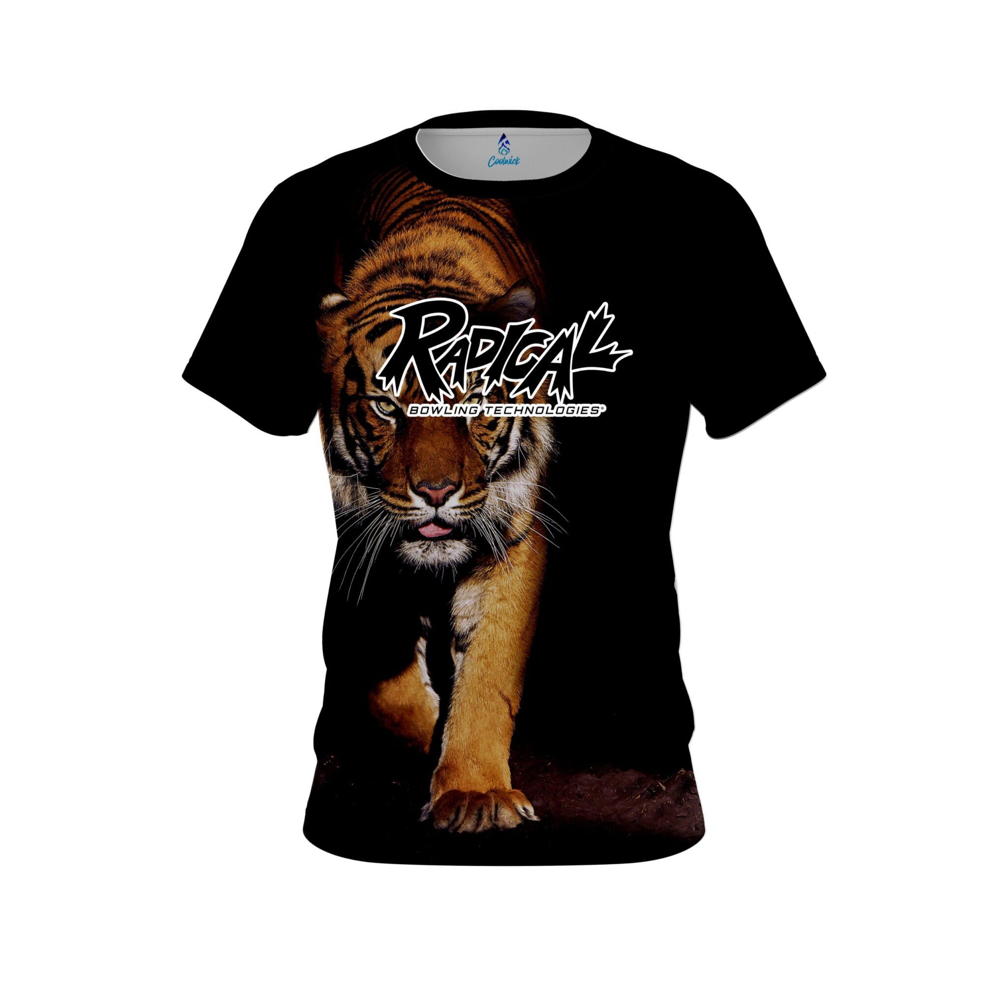 Radical Jungle Tiger CoolWick Bowling Jersey