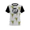 DV8 Polka Dots Palm Trees CoolWick Bowling Jersey
