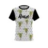 Radical Polka Dots Palm Trees CoolWick Bowling Jersey