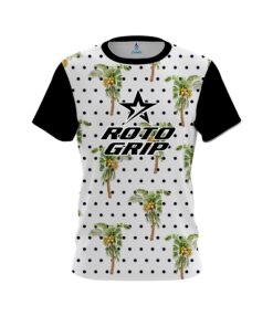 Roto Grip Polka Dots Palm Trees CoolWick Bowling Jersey