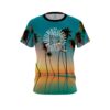 Big Bowling Reflection Palm Trees CoolWick Bowling Jersey