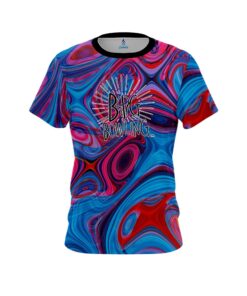 Big Bowling Red Pink Hallucinate CoolWick Bowling Jersey