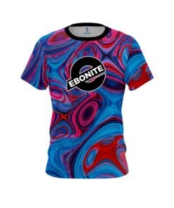 Ebonite Red Pink Hallucinate CoolWick Bowling Jersey