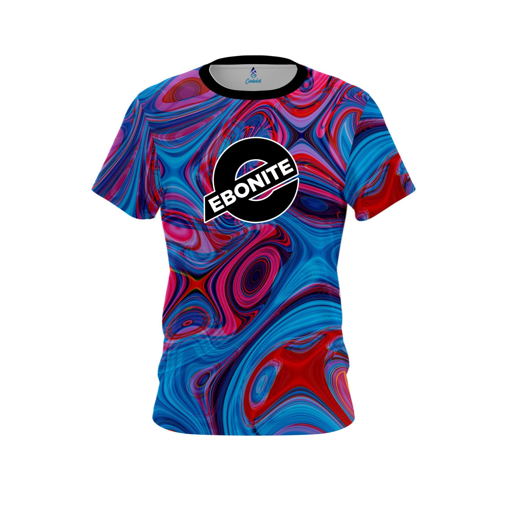 Ebonite Red Pink Hallucinate CoolWick Bowling Jersey