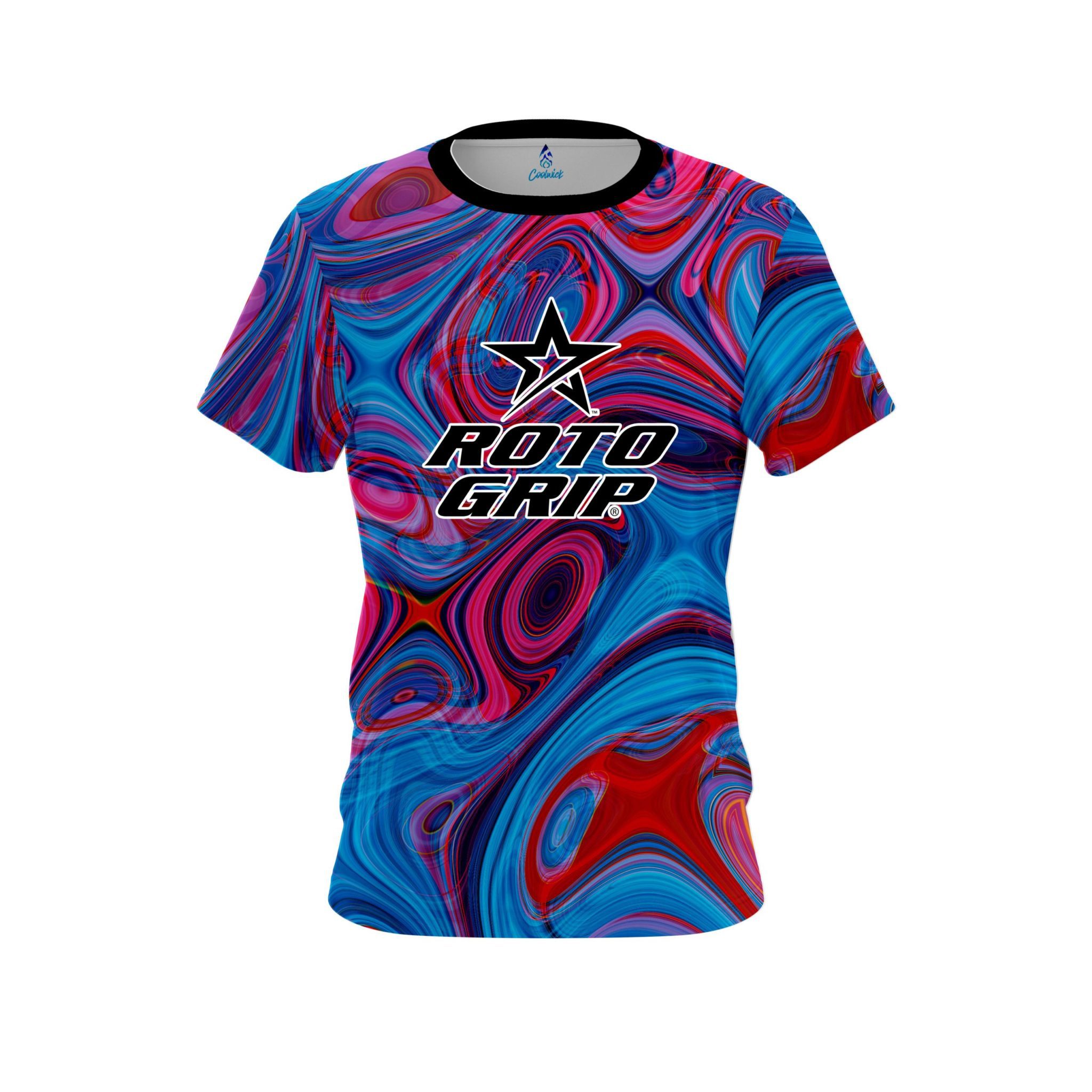 Roto Grip Red Pink Hallucinate CoolWick Bowling Jersey