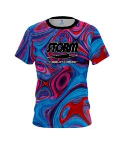 Storm Red Pink Hallucinate CoolWick Bowling Jersey