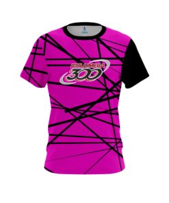Columbia 300 Distracted Pink CoolWick Bowling Jersey