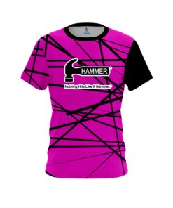 Hammer Distracted Pink CoolWick Bowling Jersey