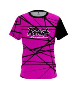 Radical Distracted Pink CoolWick Bowling Jersey