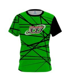 Columbia 300 Distracted Lime Green CoolWick Bowling Jersey