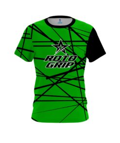 Roto Grip Distracted Lime Green Grungey CoolWick Bowling Jersey