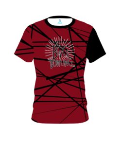 Big Bowling Distracted Scarlet CoolWick Bowling Jersey