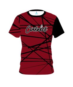 Signature Distracted Scarlet CoolWick Bowling Jersey