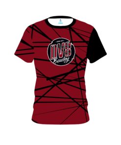 DV8 Distracted Scarlet CoolWick Bowling Jersey