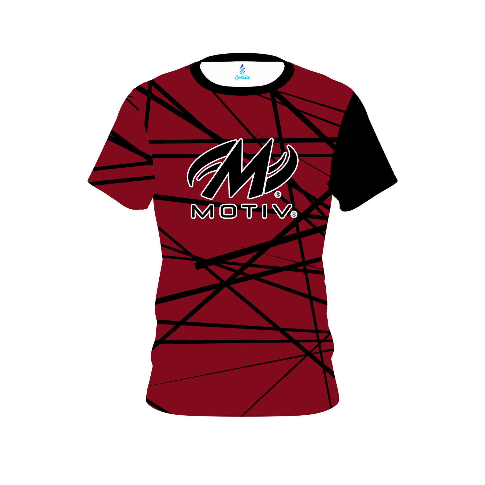 Motiv Distracted Scarlet CoolWick Bowling Jersey