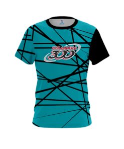 Columbia 300 Distracted Teal CoolWick Bowling Jersey