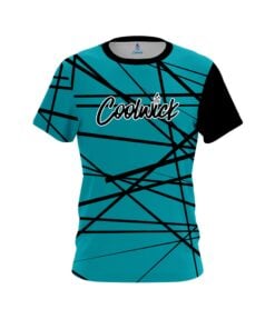 Signature Distracted Teal CoolWick Bowling Jersey