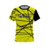900 Global Distracted Yellow CoolWick Bowling Jersey