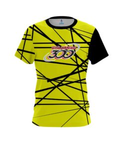 Columbia 300 Distracted Yellow CoolWick Bowling Jersey