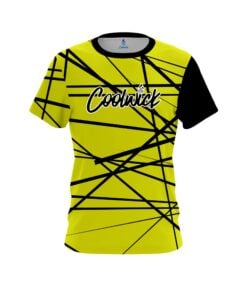 Signature Distracted Yellow CoolWick Bowling Jersey