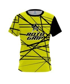 Roto Grip Distracted Yellow CoolWick Bowling Jersey