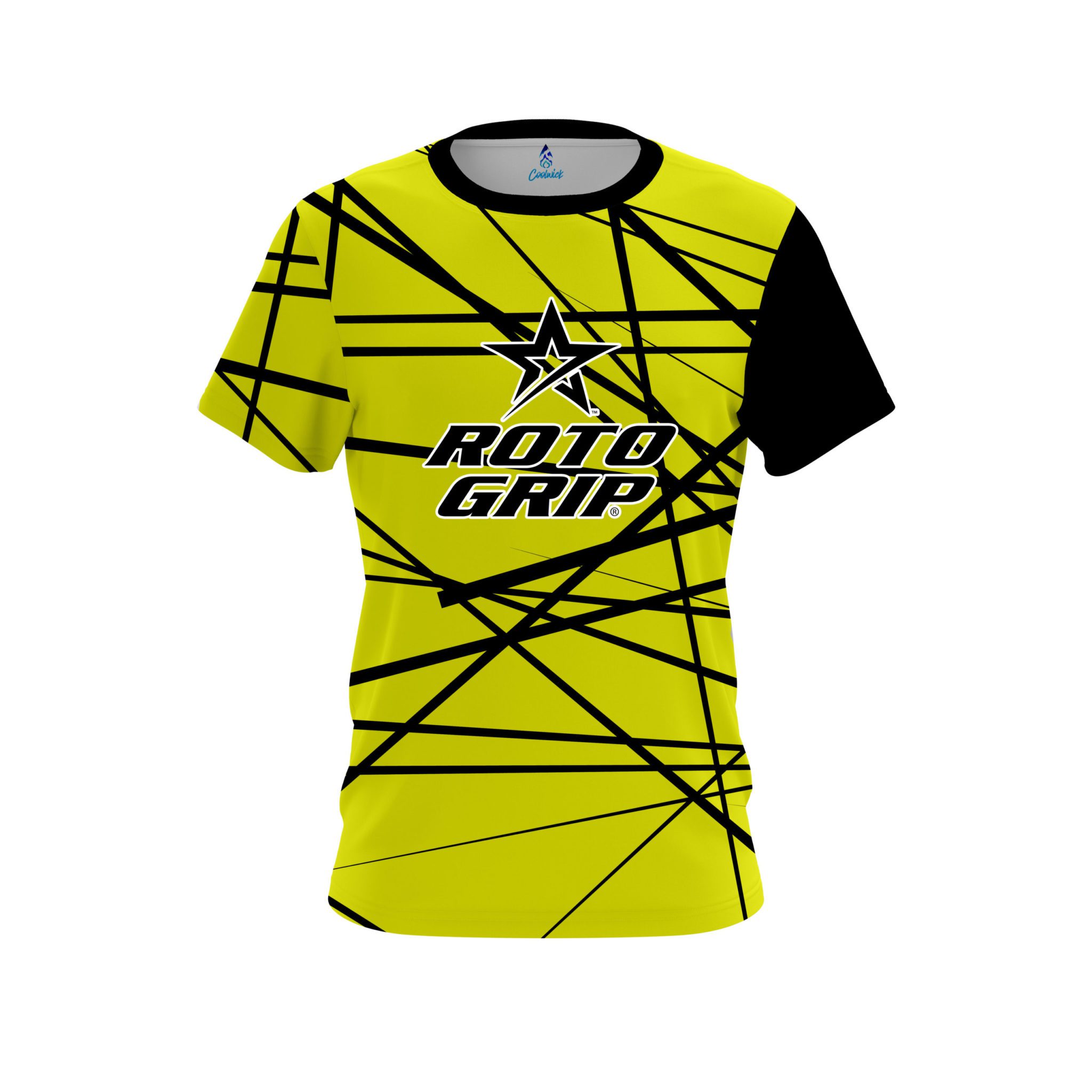 Roto Grip Distracted Yellow CoolWick Bowling Jersey