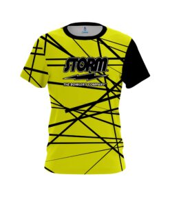 Storm Distracted Yellow CoolWick Bowling Jersey