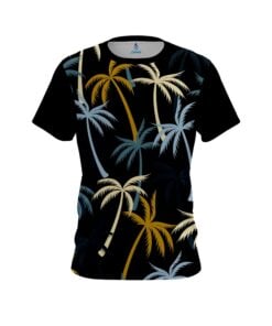 Plain Neutral Palm Trees CoolWick Bowling Jersey