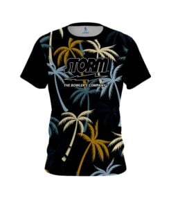 Storm Neutral Palm Trees CoolWick Bowling Jersey