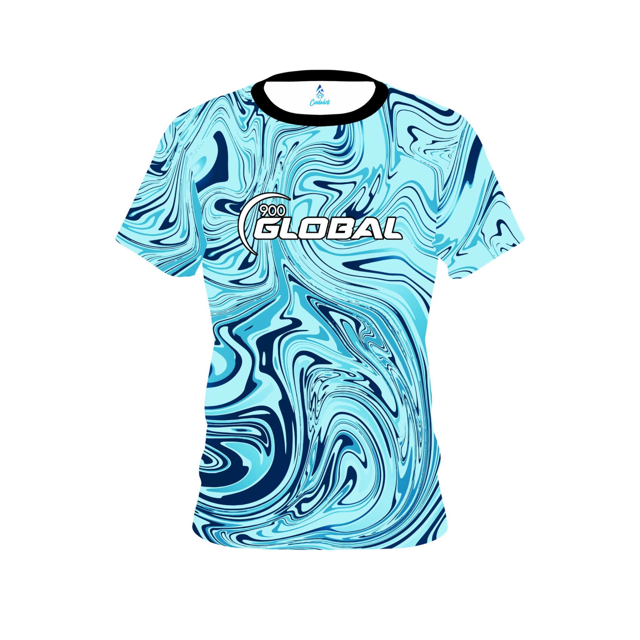 900 Global Blue Hallucinate CoolWick Bowling Jersey
