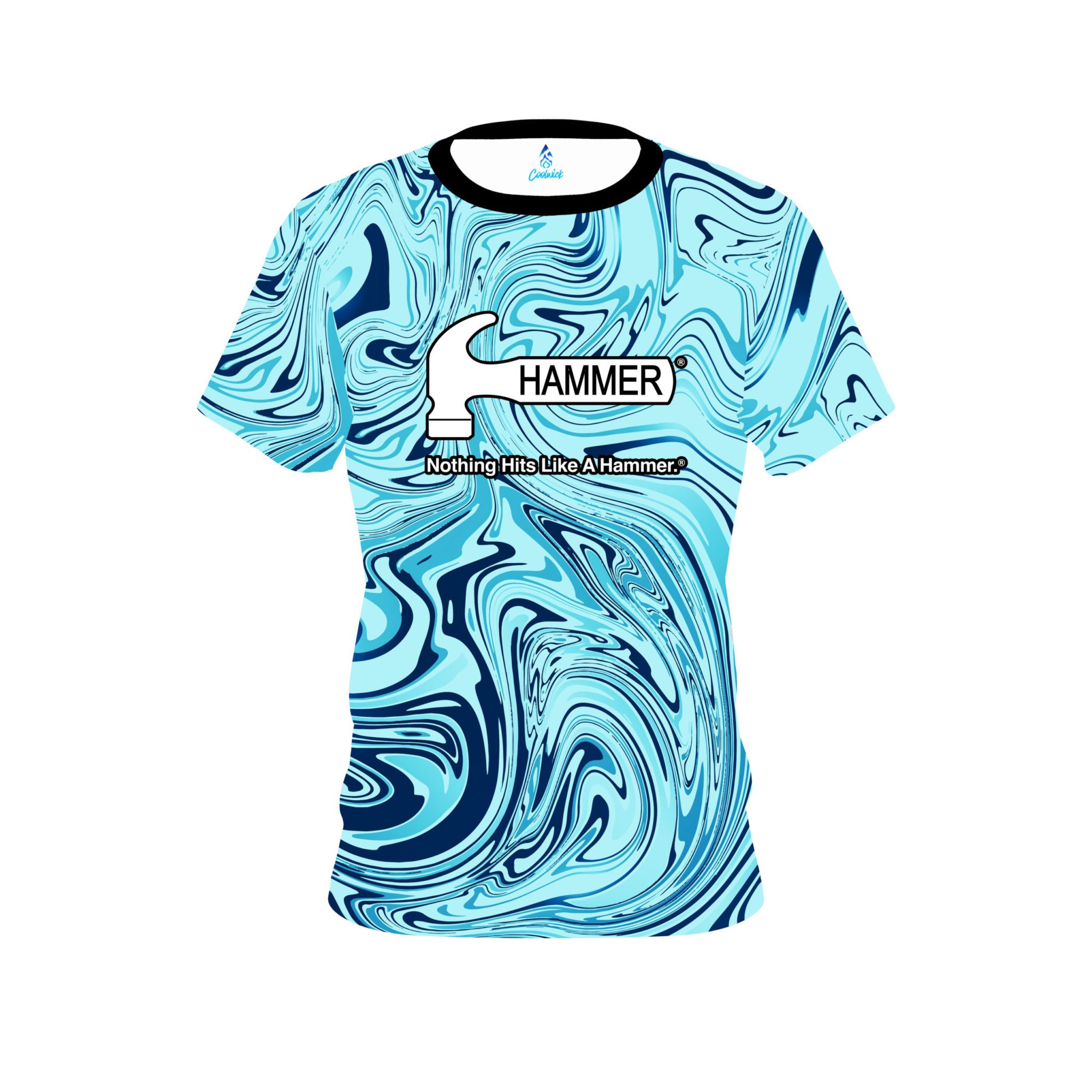 Hammer Blue Hallucinate CoolWick Bowling Jersey