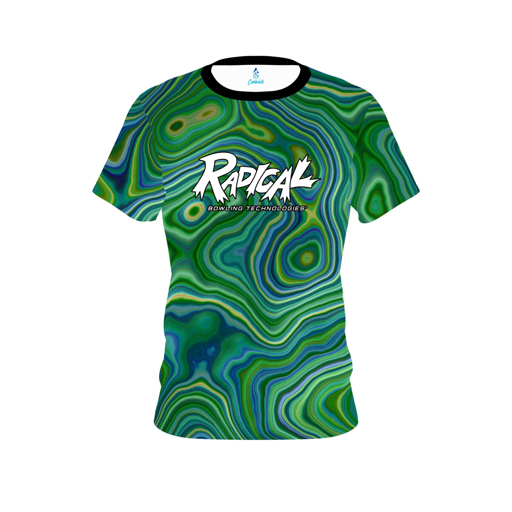 Radical Green Hallucinate CoolWick Bowling Jersey
