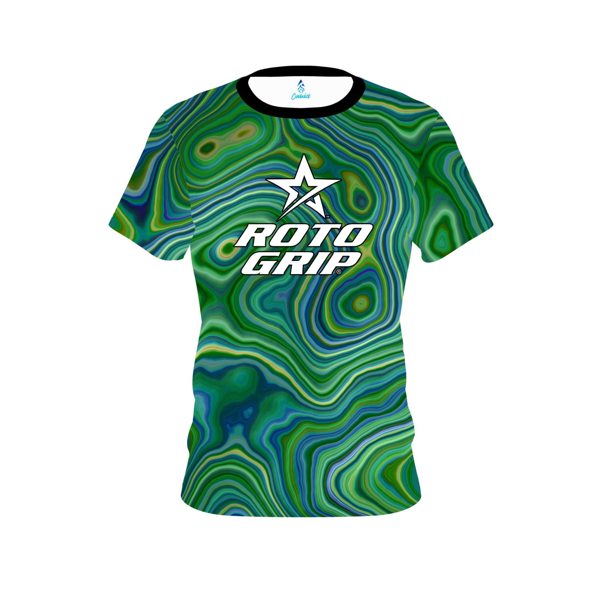 Roto Grip Green Hallucinate CoolWick Bowling Jersey