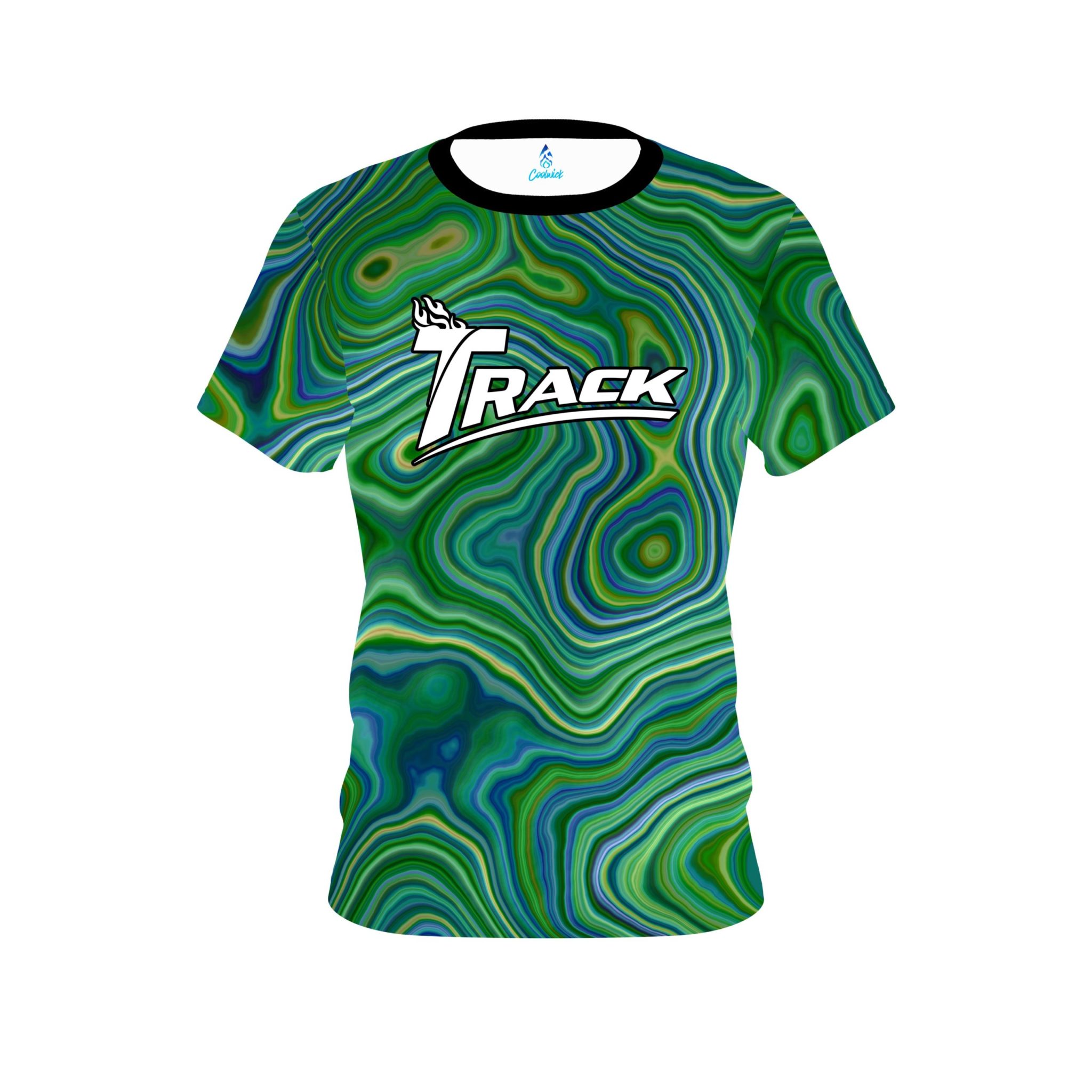 Track Green Hallucinate CoolWick Bowling Jersey