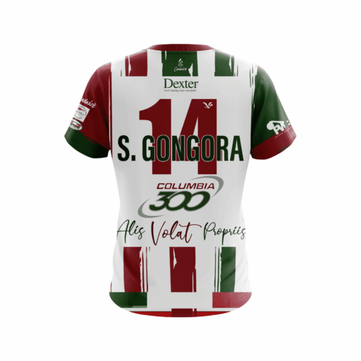 Columbia 300 Sandra Gongora Mexican CoolWick Bowling Jersey - Image 2