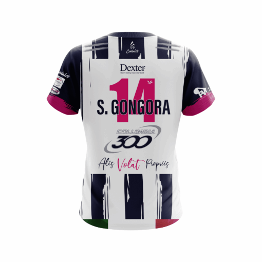Columbia 300 Sandra Gongora Reyados from Monterrey CoolWick Bowling Jersey - Image 2