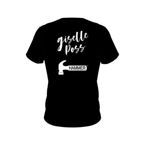 Hammer Giselle Poss CoolWick Black Bowling Jersey - Image 2